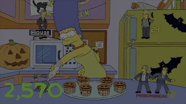 Every Death in The Simpsons Treehouse of Horror (NOW WITH COUNTER) смотреть онлайн