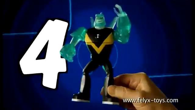 BEN 10 Колекция фигури и Омнитрикс смотреть онлайн