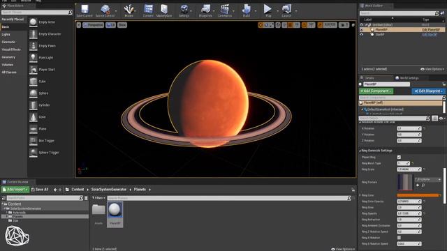 Solar System Generator - Demo смотреть онлайн