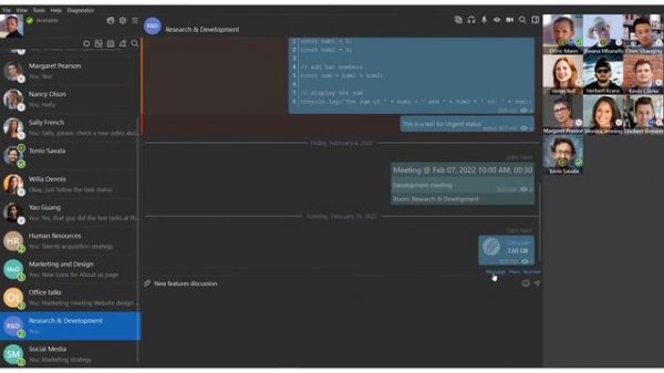 Virola self-hosted corporate messenger overview