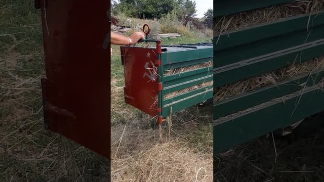 Самодельный пресс для сена смотреть онлайн