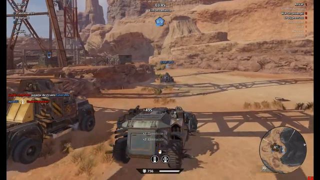 CROSSOUT - MINIGUN CAR смотреть онлайн