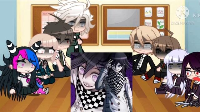 Danganronpa 1 & 2 react to everything at once and v3 death смотреть онлайн