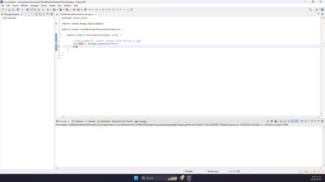 Solución (FIX): Java: Type mismatch: cannot convert from String to int смотреть онлайн