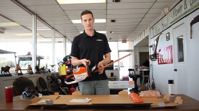 Unboxing & Setting Up STIHL HSA56 - MainStreetMower смотреть онлайн