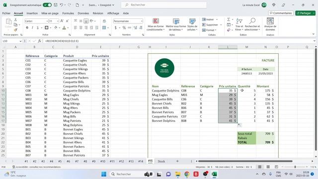 #15 - Tu connais la fonction RECHERCHEX? | Excel смотреть онлайн