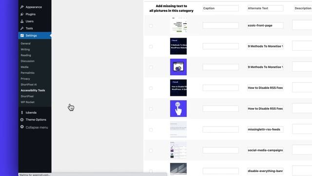 Use WP Accessibility To Show All Images Missing Alt Tags In WordPress смотреть онлайн