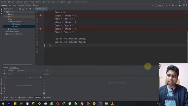 Class 40 - Debugging In Intellij | Java Programming Full Course In Hindi смотреть онлайн