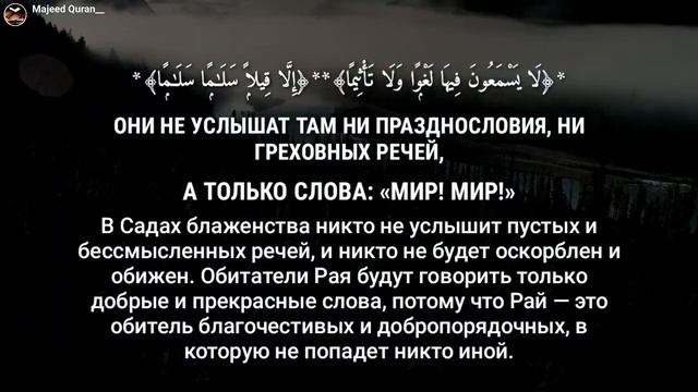 Сура аль-Вакиа  Омар Хишам аль-Араби