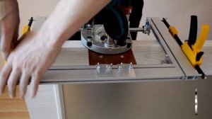 Шаблон для врезки петель и замков за 1 минуту УФК-6 универсальная каретка для фрезера