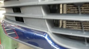 Как снять бампер VW Touran