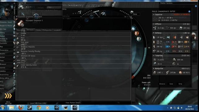 EVE online Rifter tutorial смотреть онлайн