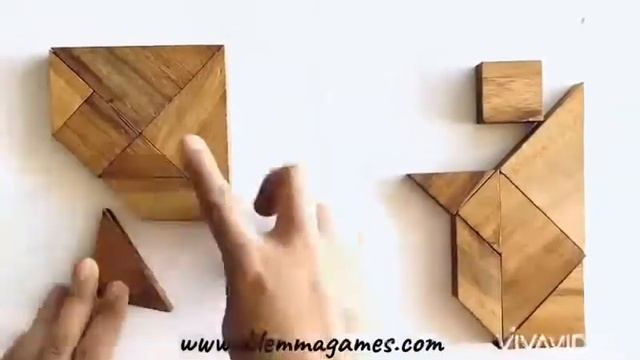 TANGRAM PARADOX , an amazing Tangram Illusion, magic ...The Monk shape by DILEMMA GAMES смотреть онлайн
