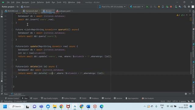 CRUD with Flutter and SQLite смотреть онлайн