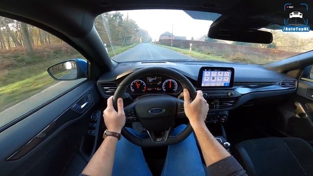 2020 FORD FOCUS ST | 2.3 TURBO 280HP | POV Test Drive by AutoTopNL смотреть онлайн