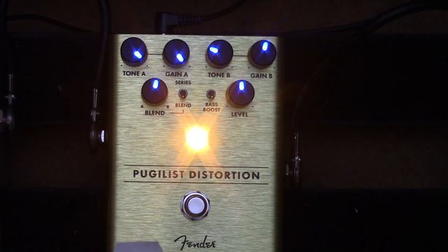 Fender Pugilist Distortion Pedal Demo смотреть онлайн