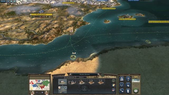 #1 Взятие Гибралтара. Прохождение за Испанию. Napoleon Total War с модом LME Sonar Edition. смотреть онлайн