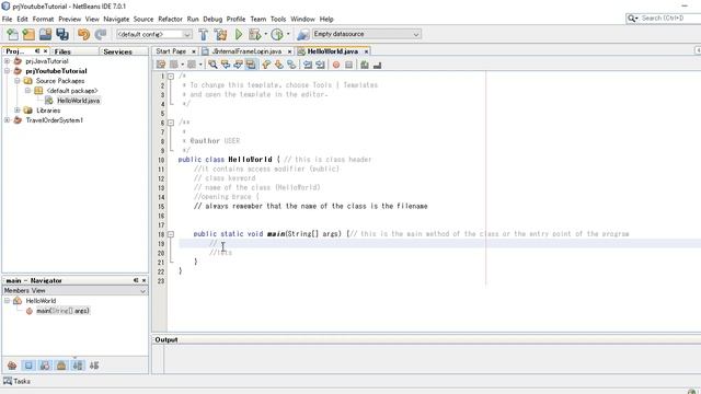 Java how to program | Basic Syntax | HelloWorld.java - 1 смотреть онлайн