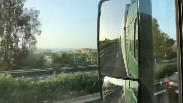 Sicilia Italya Autostrada E45 / Descarcare in Catania cu MAN TGX 480 смотреть онлайн
