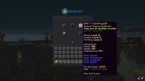 Hypixel Skyblock : *NEW* HOW TO KICK AND ADD CO-OP MEMBERS! | Minecraft Skyblock (72)