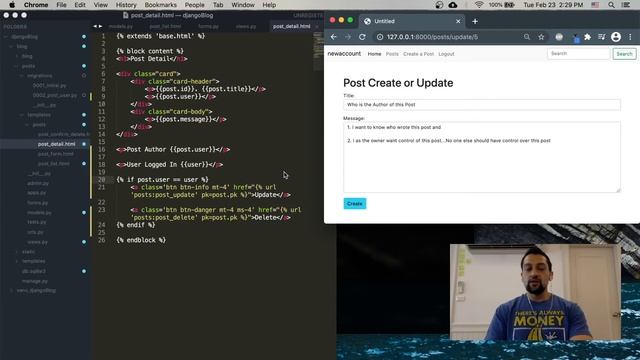 Django Blog (Part 4) Mixins - Django Blog (ตอนที่ 4) Mixins смотреть онлайн