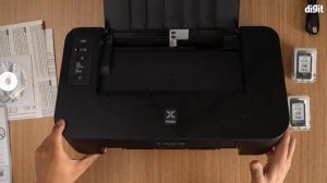 Canon Pixma TS207 Single Function Inkjet Printer - How to Setup