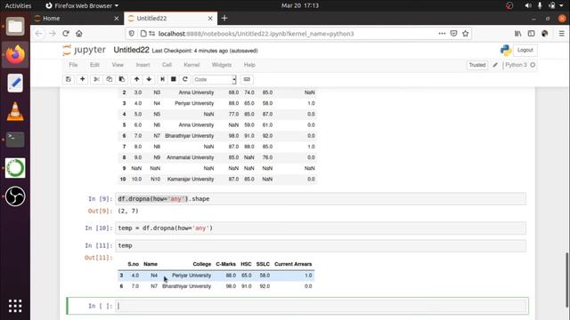 Data Cleaning in Tamil - Part 1 | தமிழ் | dropna | Python | Data Science | Coderdojo Thanjavur | ML смотреть онлайн