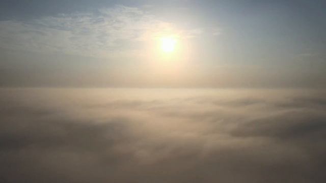 Above the clouds - mavic air 2, flying above the fog. смотреть онлайн