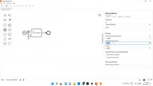Camunda BPMN - Message Start Event | TECH BUZZ BLOGS
