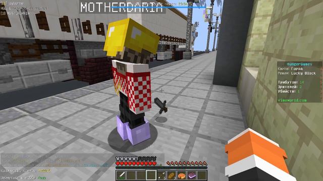 КАК МЫ ПЫТАЛИСЬ ИГРАТЬ В ГОЛОДНЫЕ ИГРЫ С ЛАКИ БЛОКАМИ