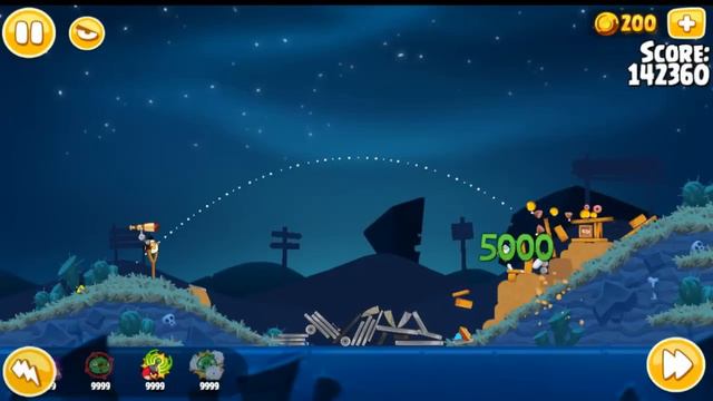 Angry Birds Seasons Invasion of the Egg Snatchers All levels смотреть онлайн