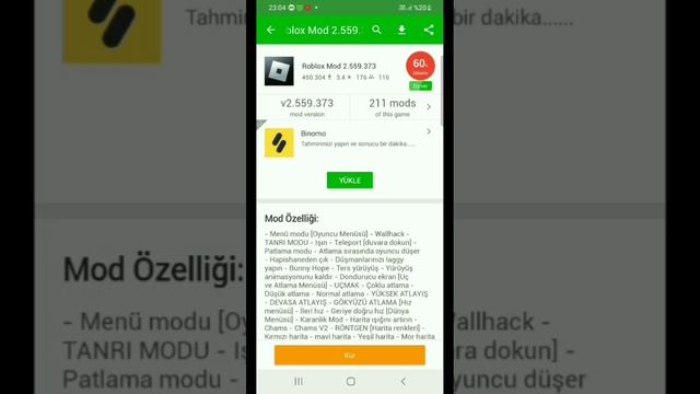 ROBLOX HACK NASIL AÇILIR HAPPY MOD TELEFONDAN смотреть онлайн