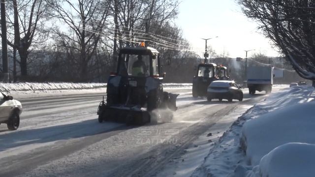 Глава ЗГО Вячеслав Жилин проверил качество уборки дорог после снегопадов смотреть онлайн