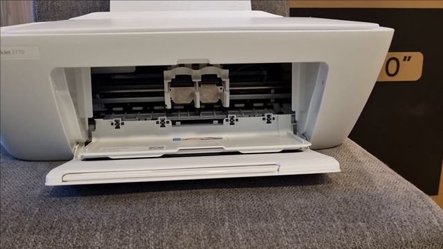 HP Deskjet 2710 wireless All in one printer unboxing and Setup смотреть онлайн