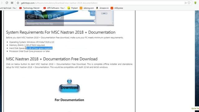 How To Download MSC Nastran 2018 + Documentation | Simulator Software For 32/64 Bit смотреть онлайн