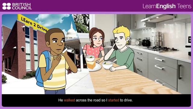 Grammar Snacks: Past simple – regular verbs смотреть онлайн