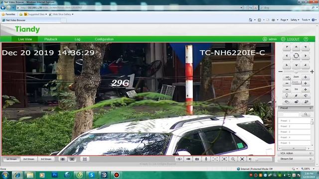 TC-NH6220IE-C--H.265 2MP 20x Starlight POE IR PTZ смотреть онлайн