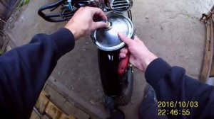 тест светодиодных ламп мопеда альфа