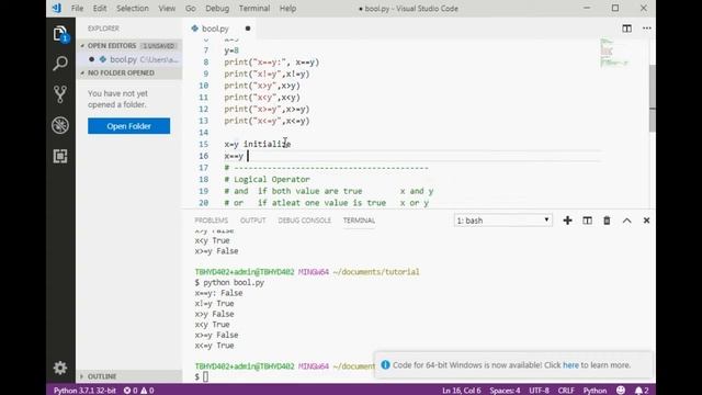 #28 Python Tutorial | Boolean in Python (HINDI) смотреть онлайн