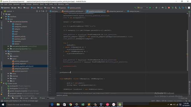 Final Year Project in Laravel Series (Android part) Lecture 18 : Post data using OkHttp3 in android смотреть онлайн