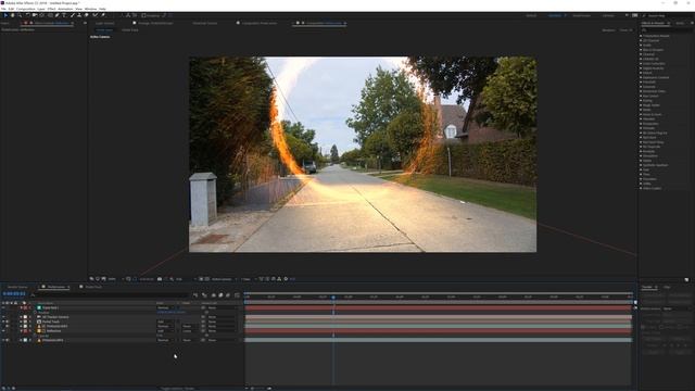 Portal Transition Effect in After Effects Tutorial смотреть онлайн