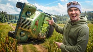 Купили ГАЗ 69 На АУКЦИОНЕ за 50.000 РУБЛЕЙ Вслепую! А Он оказался ПЕРЕВЕРНУТ