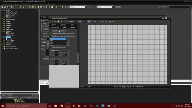 Game Maker Tutorial- Physics Platformer #1- Basic Movement смотреть онлайн