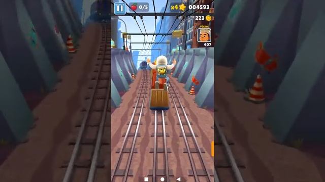 Subway Surf çok hızlı bir oyun смотреть онлайн