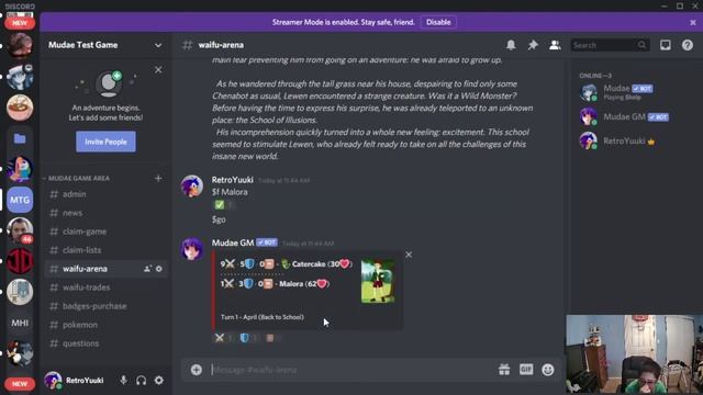 Waifu Arena Story Mode | Mudae Bot Tutorials смотреть онлайн