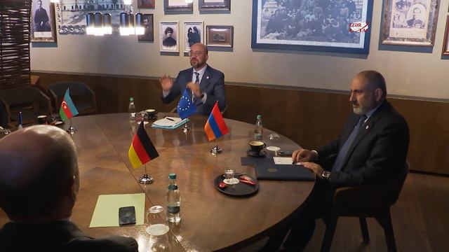 Встреча лидеров Азербайджана, Армении, Совета Европейского Союза, Германии и Франции смотреть онлайн