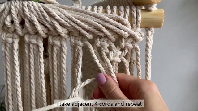 DIY Macrame Baby Swing In Boho Style │ Hanging Swing Tutorial │ Macrame Hanging Chair │ Eco Swing