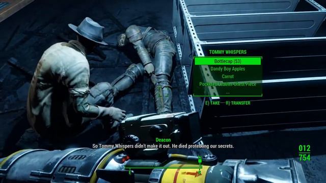 Fallout 4 - Railroad 02 Tradecraft #4 Stealth boy, Mini nuke, Fusion core смотреть онлайн