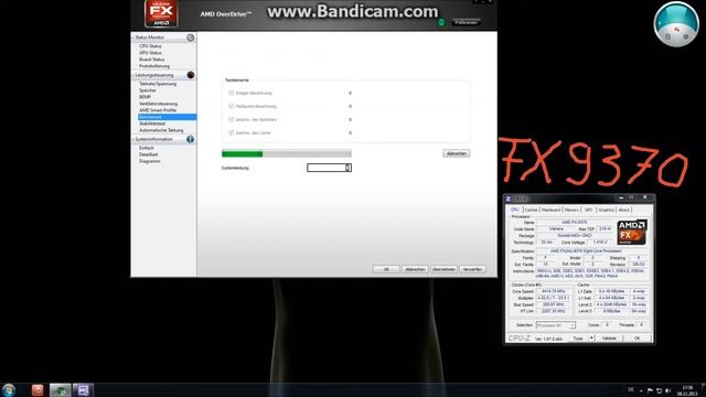 FX 9370 AMD OverDrive Benchmark Vs 1090T
