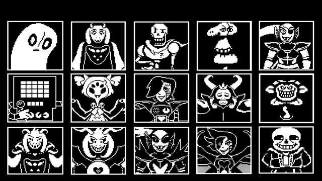 Саундтреки из Undertale смотреть онлайн
